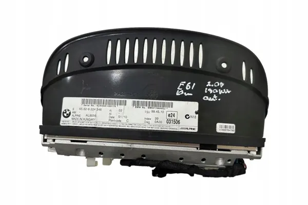 Pantalla navegación BMW OEM 9224346 para Serie 5 image 7