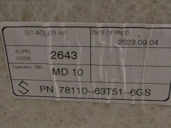 Suzuki S-Cross 2023 Kattoverho OEM 78110-63T51-6GS image 3