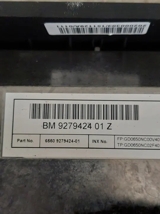 MINI COOPER F55 F56 14- Näyttöruutu OEM 9279424 image 4
