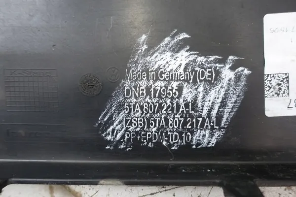 Pare-chocs avant OEM 5TA807221AL pour VW Touran III image 10