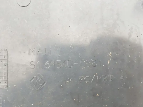 MAN TGL/TGM treeplank links OEM 81615100861 image 3