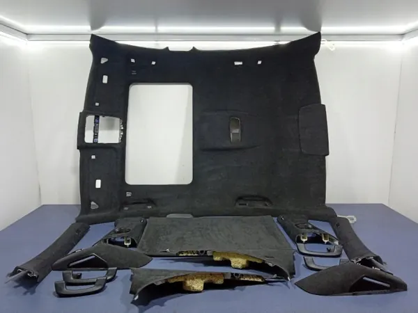 Plafonnier BMW 7 G11 M-Package OEM 7422548 Alcantara Noir image 2