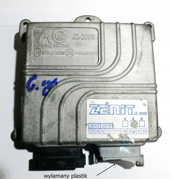 Contrôleur Zenit JZ-2009 GPL 6 Cylindres image 1