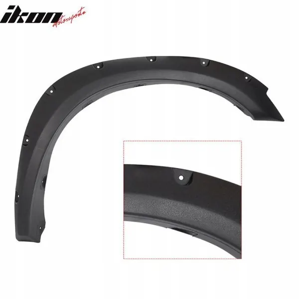 Kit d'élargisseurs d'ailes 4pcs RAM 2500/3500 2010-2018 image 4