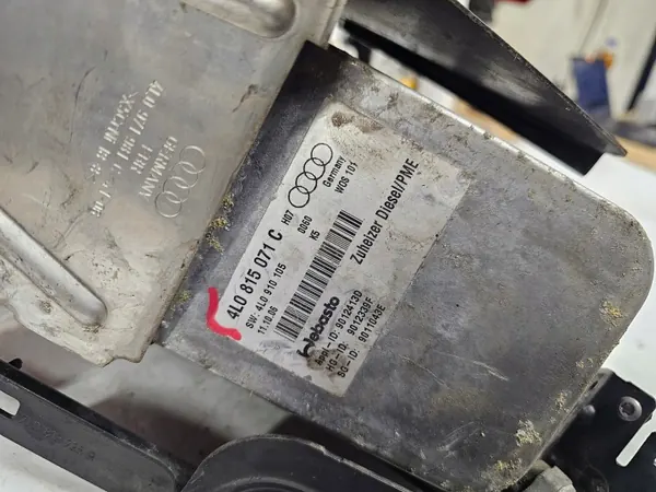 Webasto Verwarming OEM 4L0815071C voor Audi Q7 4L image 7