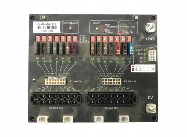 OEM 3001039 Solaris Zekeringplaat - Gebruikte staat image 2