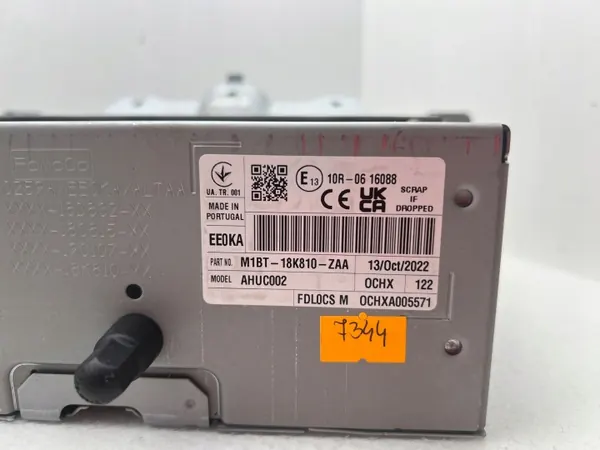 Module Radio Navigation DAB Ford OEM M1BT-18K810-ZAA image 4