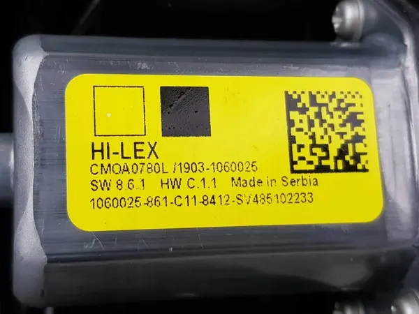 Mecanismo de elevação de vidro traseiro direito BMW F40 1060025 image 10