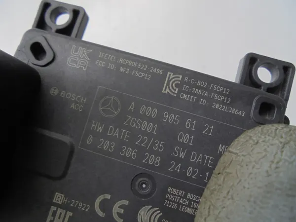 Mercedes Radarsensor OEM A0009056121 - Begagnad image 5