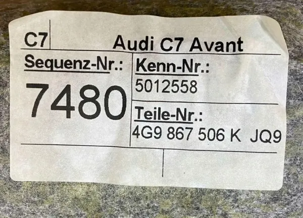 Audi OE 4G9867506K Gebrauchtteil image 8