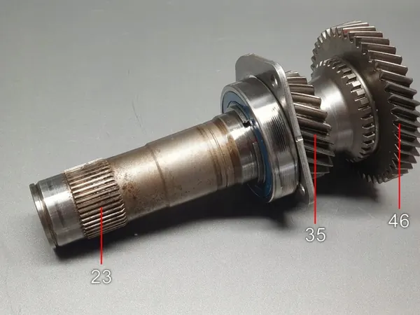 Arbre d'Entrée N2 DQ200 0AM 301267A image 2