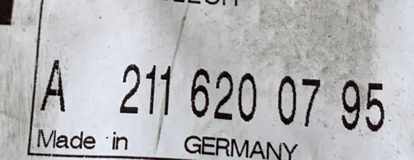 Zona de compresión izquierda Mercedes E-Class W211 image 3