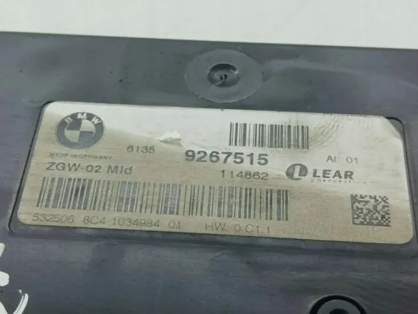 Módulo de bloqueio central BMW OEM 9267515 Série 5 F10 image 5