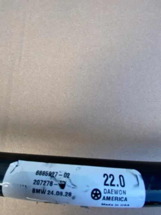 Taka stabilointitanko OEM 6885927 BMW X3/X4:lle image 4