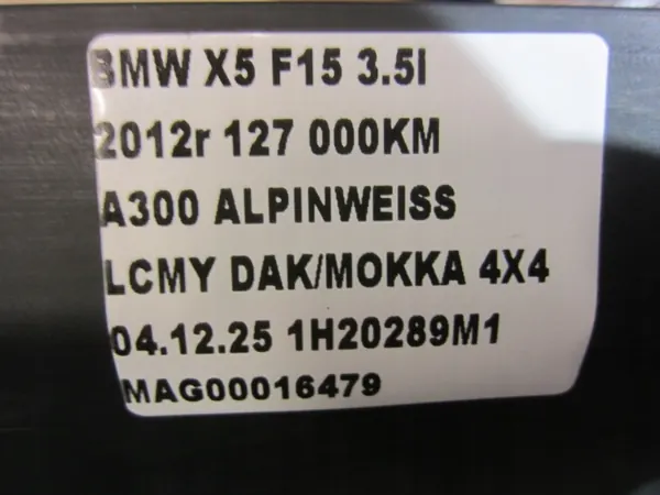 BMW X5 F15 Tampa Inferior Para-choques Direito Triângulo OEM 51717304046 image 7