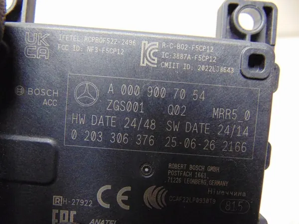 Mercedes EQS W297 Distronic-tutkamoduuli OEM A0009007054 image 5