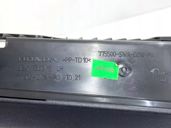 Passagerarhandskfack OEM 77501-SWA-A0 Honda CR-V III image 6