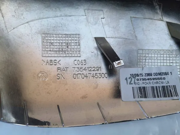 Peilikannet Fiat Grande Punto 05-12 Kromi image 7