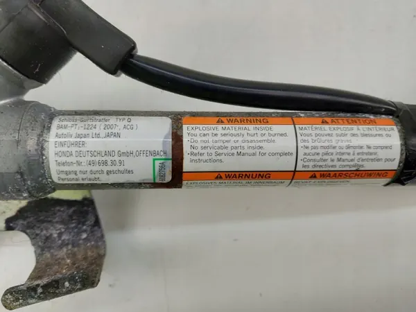 Bältesspännare vänster fram OEM 81850-SWW-E0 image 6