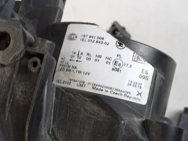 SKODA CITIGO Oikea Etuvalaisin LED:llä image 5