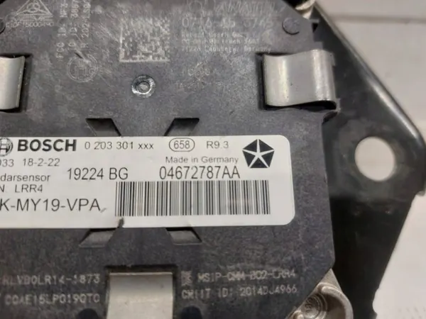 Radar de régulateur de vitesse actif Jeep Grand Cherokee OEM 04672787AA image 4
