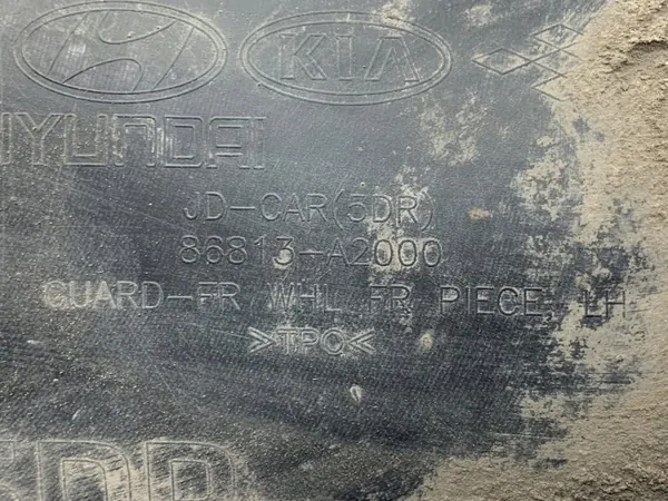 OEM 86813-A2000 Guardabarros Delantero Izq. Kia Ceed image 3