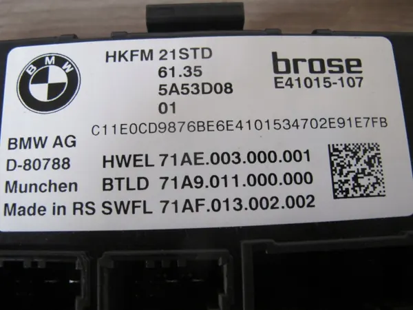 BMW Heckklappenaktuator OEM 8494161 5A53D08 Gebraucht image 3