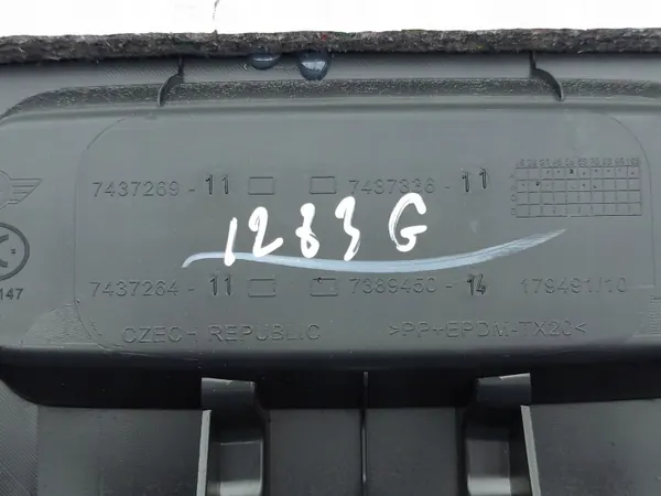 OEM 7437336 Tavaratilan kansi verhoilu Mini Cooper Countryman F60 image 9