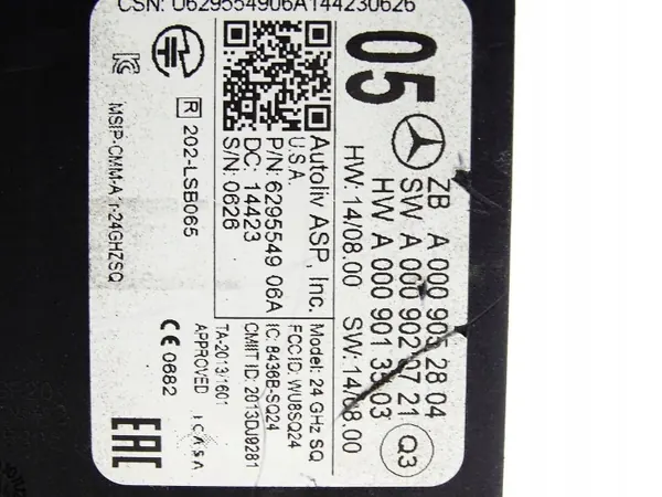 Mercedes Distronic Radarsensor OEM A0009052804 image 4