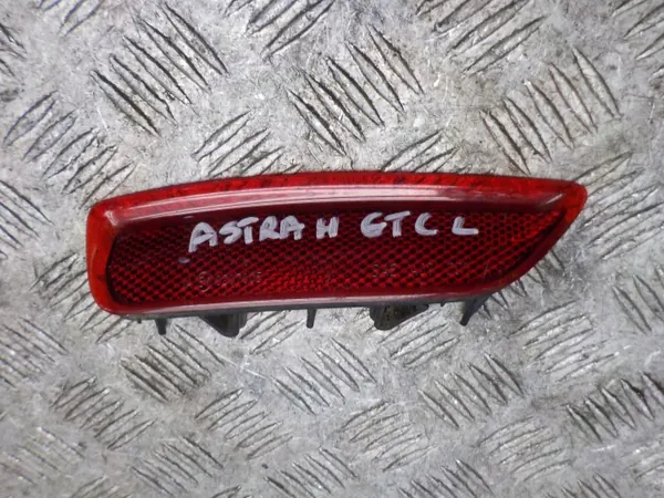 Refletor para-choques traseiro esquerdo Opel Astra GTC OEM 13158074 image 2