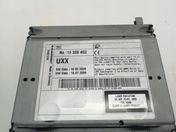 Opel CD/DVD-vaihtaja OEM 13326453 - Käytetty image 4