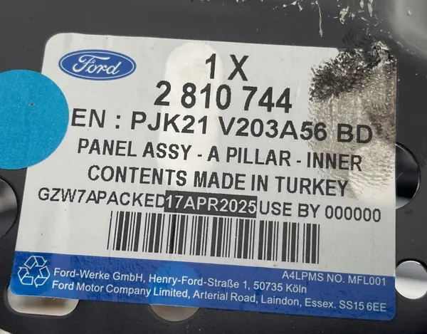 Cobrepilar Ford Transit MK1 OEM PJK21-V203A56-BD image 10