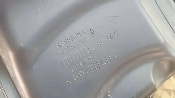 Renault Fluence 1.5 DCI Ilmansuodattimen kotelo OEM 165006500r-4car image 4