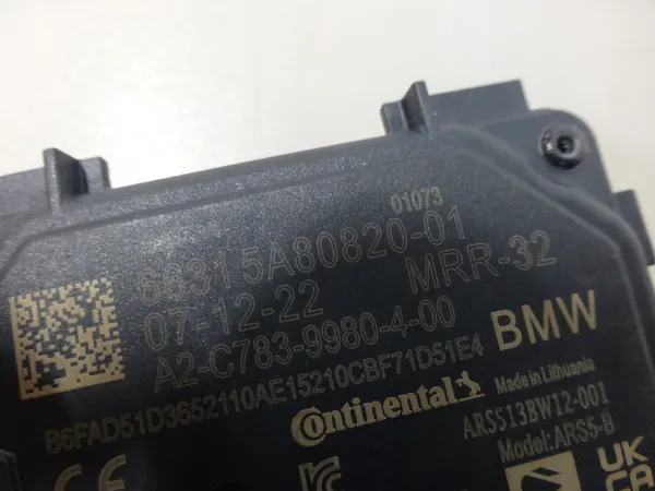 Sensor radar OEM 5A80820 MRR-32 ACC para BMW image 3