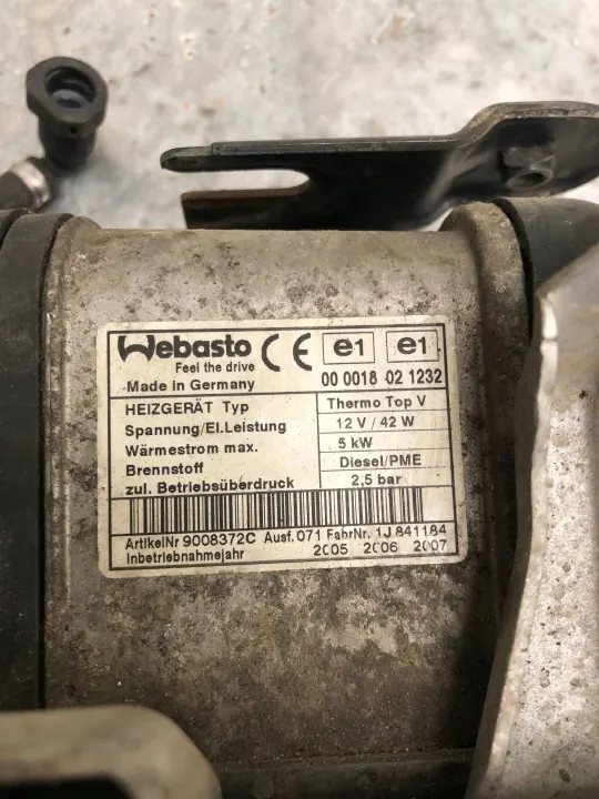 Webaston apulämmitys OEM 1K0815065R VW Touranille image 8