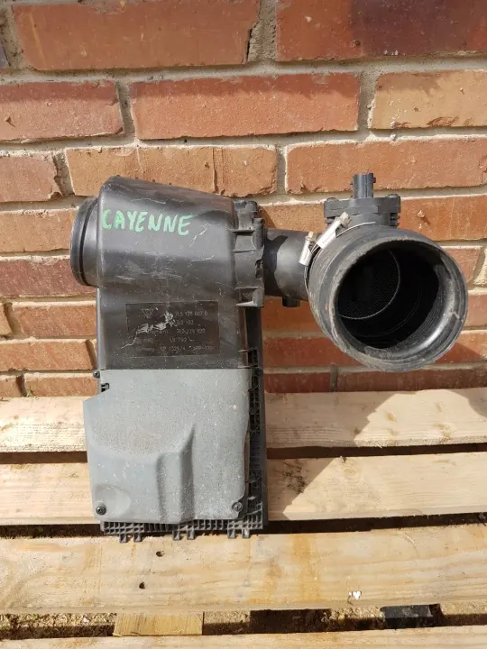 Porsche Luftfilterhus OEM 7L5128607D - Begagnad image 2