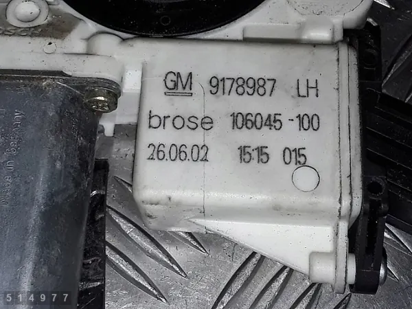 Régulateur de vitre Opel Vectra C OEM 9178987 image 3