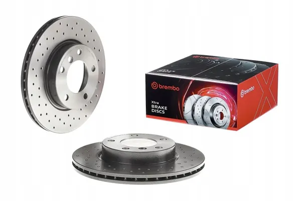 Brembo 09.5390.3X Käytetty jarrulevy - Suora sovitus image 2