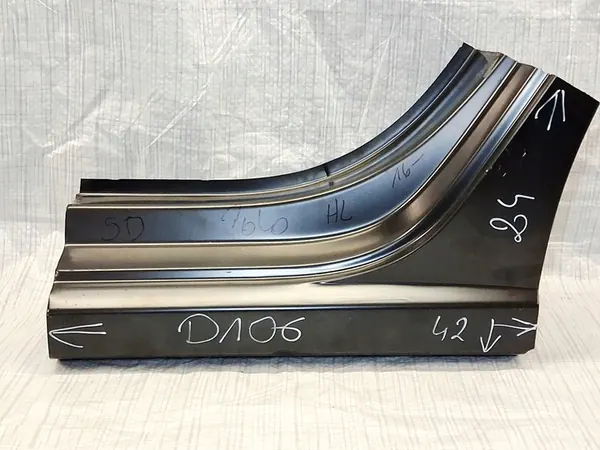 Volkswagen Polo V Soleira Traseira Esquerda OEM image 1