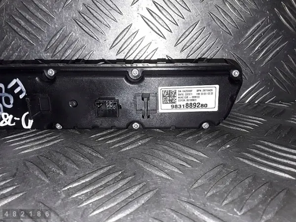 Módulo controle AC Opel Mokka B OEM 9831889280 image 4