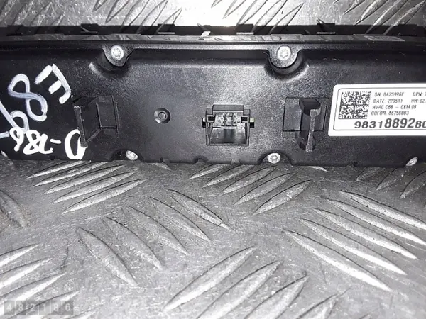 Módulo controle AC Opel Mokka B OEM 9831889280 image 5