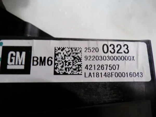 Levier de vitesse Opel Mokka X OEM 25200323 - Occasion image 5