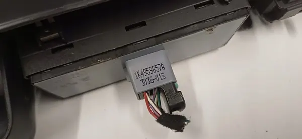 VW GOLF V 03-09 JETTA V Fensterheberschalter Links 1K4959857A image 5