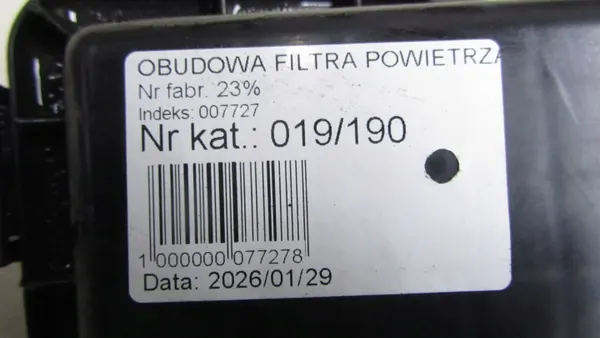 Luftfiltergehäuse Suzuki Vitara III OEM 019/190 image 6