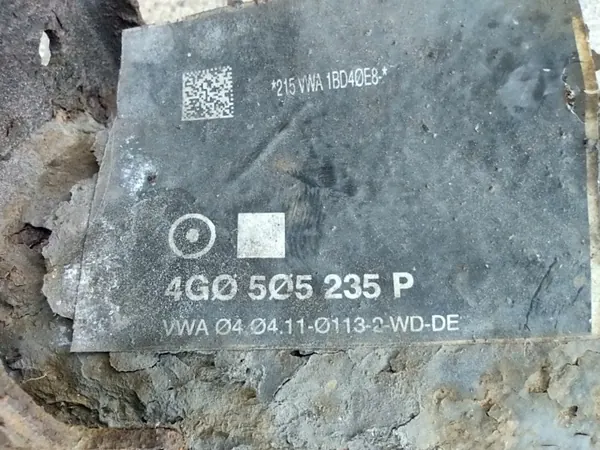OEM 4G0505235P Barra Trasera de Remolque Audi A6 C7 image 3