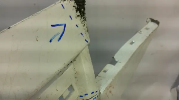 CITROEN C4 I PICASSO Paraurti Anteriore 7401WK image 4