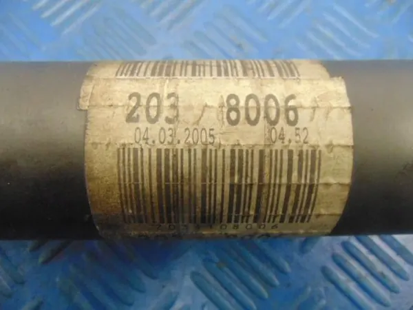 Arbre de transmission Mercedes W203 2.2CDI Manuel 2038006 image 8