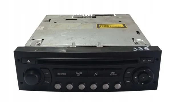 RADIO CD PEUGEOT CITROEN C4 OEM - Usado image 2