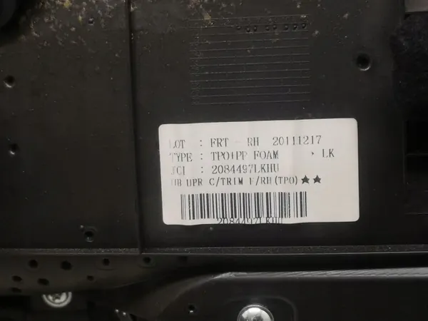 Kit de bas de caisse Kia Rio OEM 823011W170HU image 6