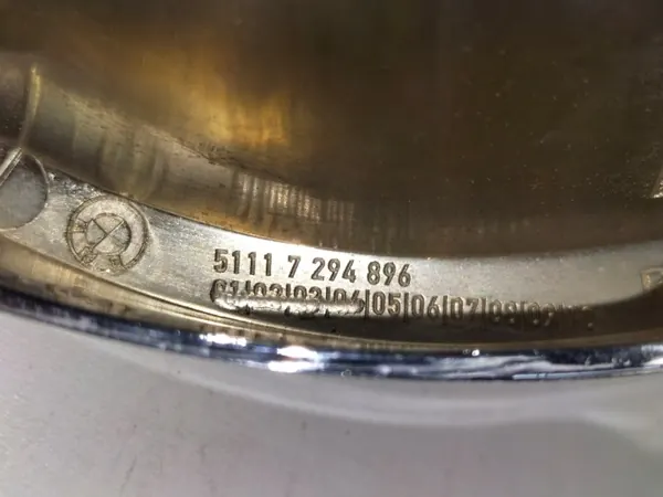 OEM 51117294896 Para-choques dianteiro direito cromado BMW 3 GT image 5